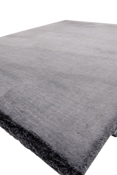 Timeless Carbon Grau 500 - Teppich Glanz