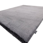 Timeless Carbon Grau 500 - Teppich Glanz